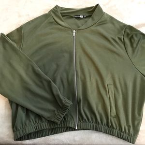 Army green bomber